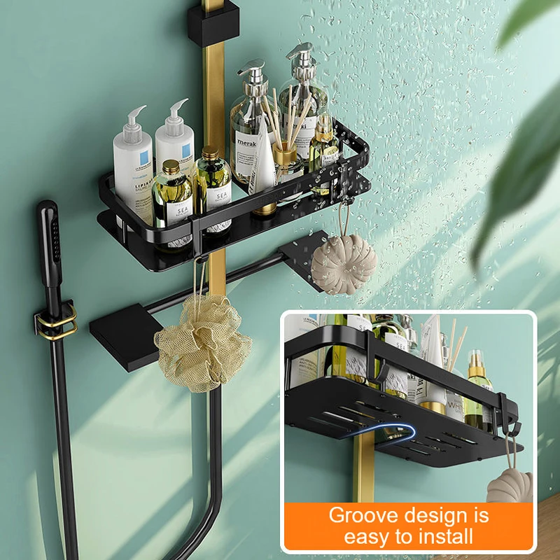 Полки из нержавеющей стали 304 для ванной комнаты полка хранения без перфорации