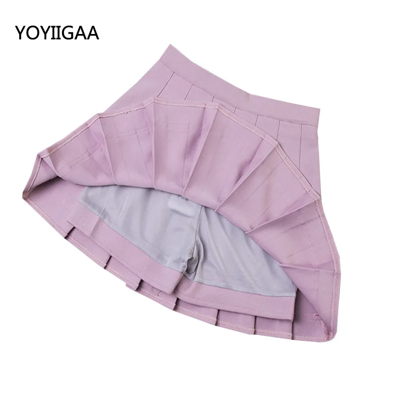 

New Summer High Waist Pleated Skirts Fashion Women Skirt Sweet Girls Dance Skirt Casual Ladies A-Line Mini Skirts Woman Clothes
