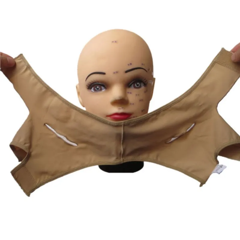 Маска-бандаж для подтяжки кожи лица против двойного подбородка |