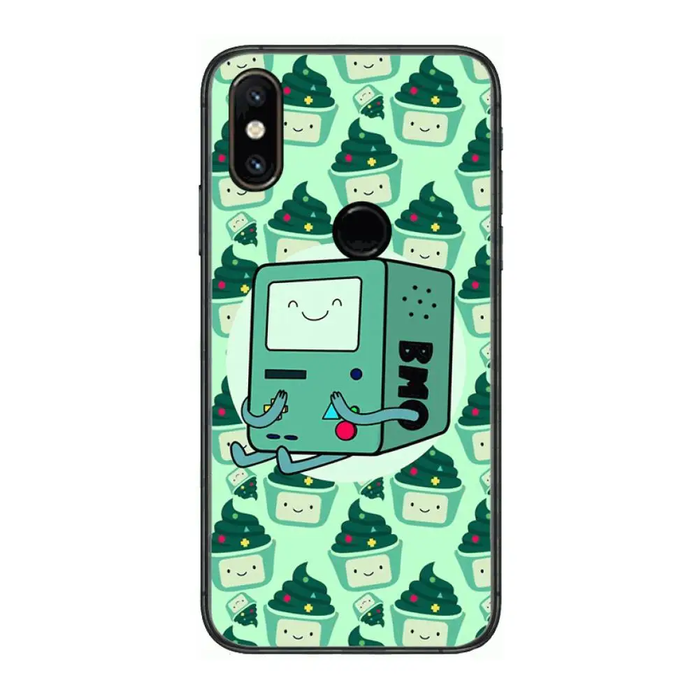 

Adventure Time For style Phone Case For xiaomi M2 C3 X3 F2 Lite NFC 6 5 x Poco k30 Pro Anime Black Cover Silicone Back Pretty
