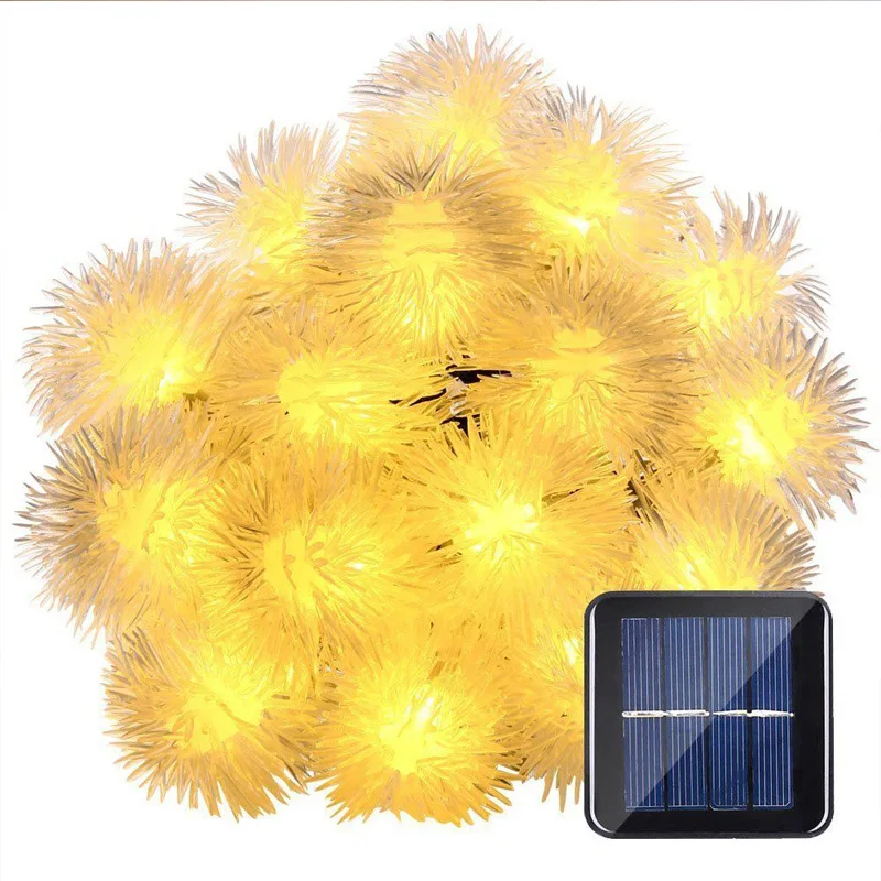 

7M 50 LED Snowflake String Light Snow Fairy Garland Decoration for Christmas Tree New Year Room Valentine's Day Battery Operated