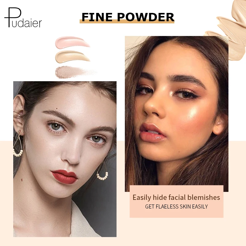 Pudaier основа для макияжа лица крем кожи бронзер пудра жидкий консилер