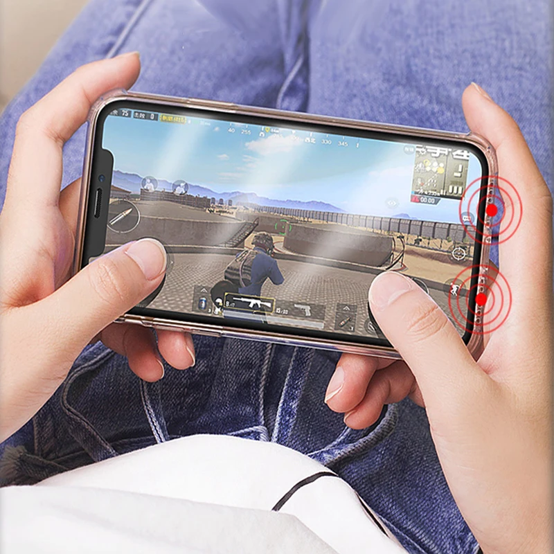 

For iPhone 11 12 Pro Max Mimi Clear Shock Absorption Cases TPU 7 8 Plus X XS XR Case Support Wireless Charging