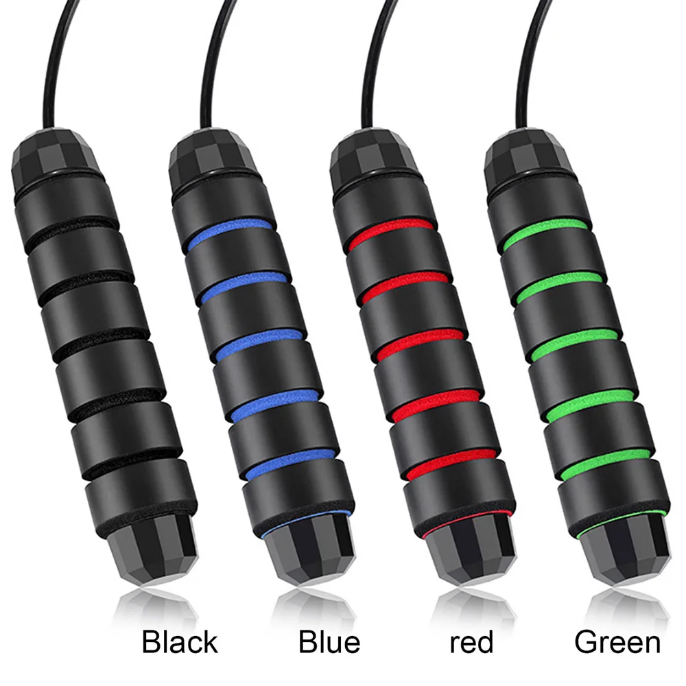 

Jump Rope Skipping Rope with Ball Bearings Rapid Speed Jumping Rope Cable for Aerobic Exercise Speed Training Extreme Jumping