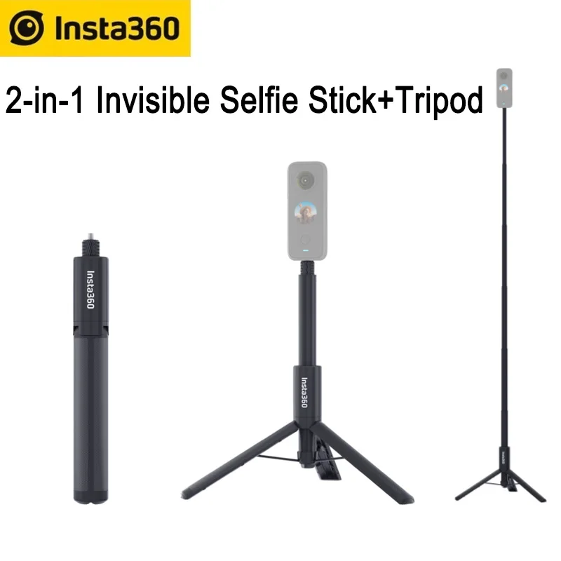 Штатив Insta360 Все в одном для GO 2/one X2/One R/One X/ONE невидимая селфи палка 2 1 и штатив