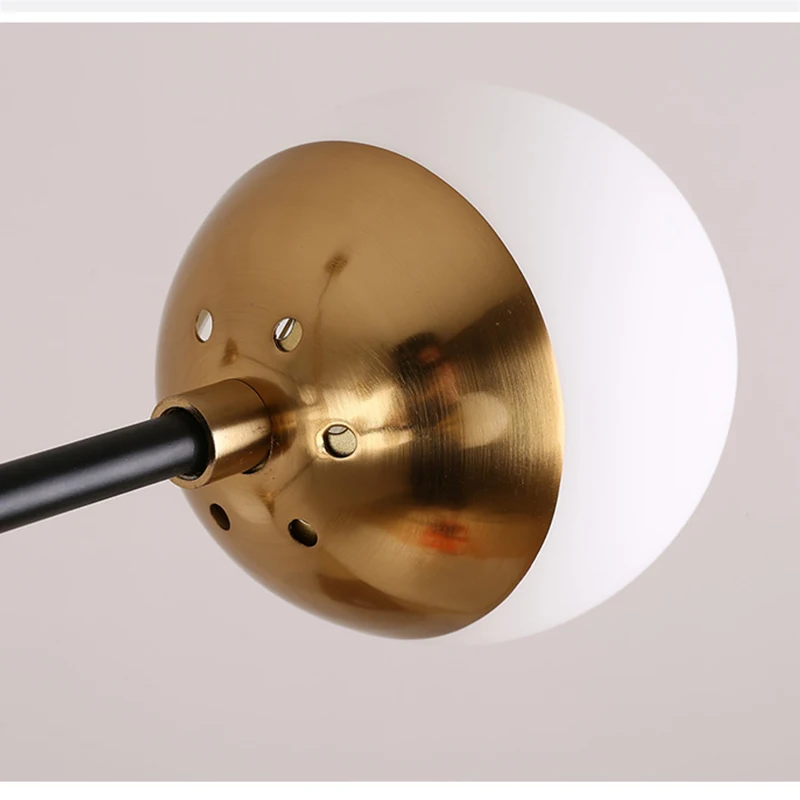 

Nordic chandelier bedroom light luxury post-modern personality tree branch light small living room golden dining room lamp
