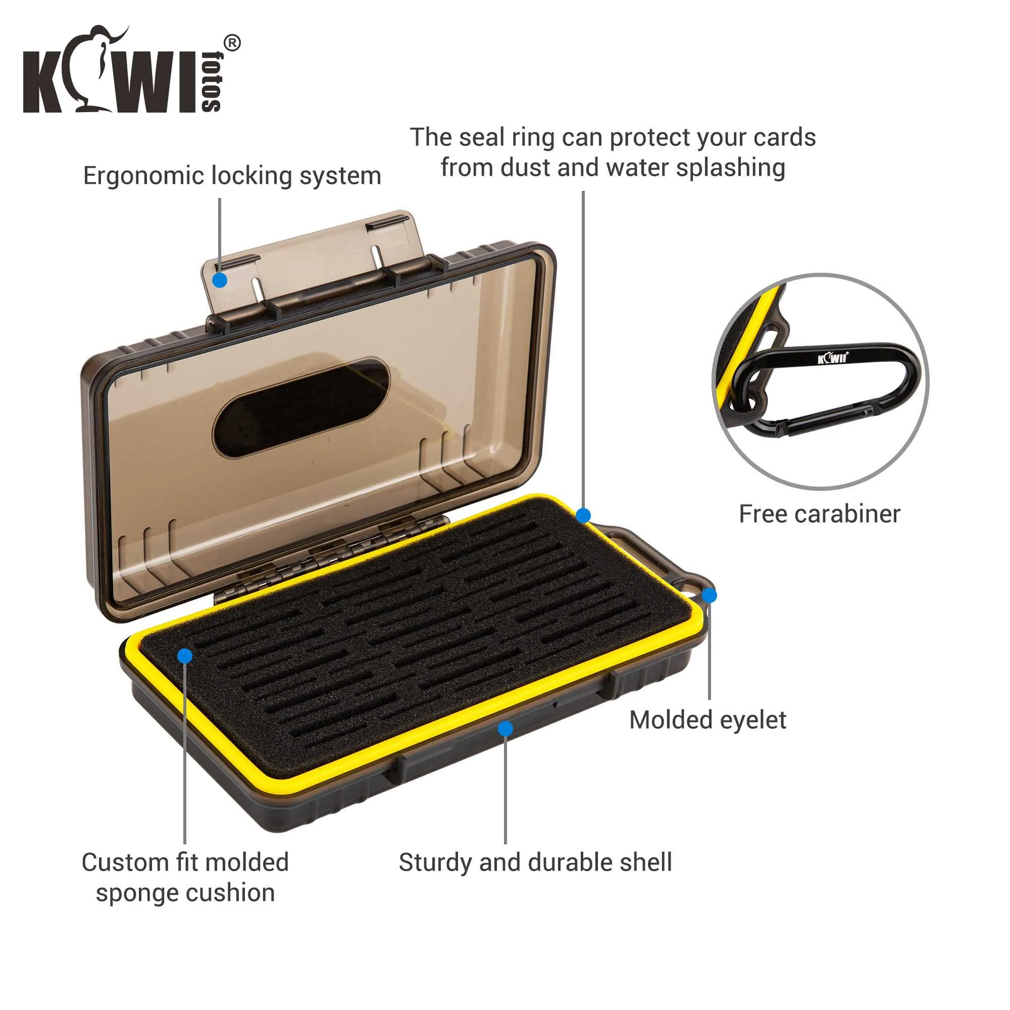 45 slots memory card case holder storage box for 15 cf xqd 30 sd sdxc sdhc ns psv cf cfexpress type a card organizer free global shipping