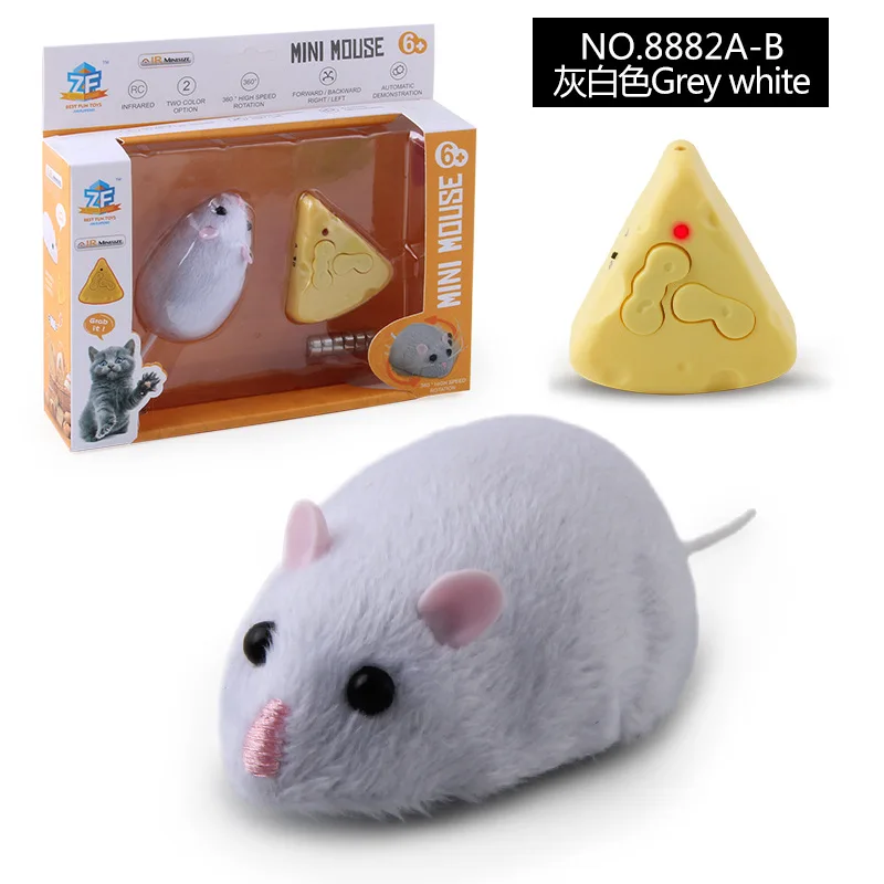 

Simulation Infrared Electric Prank Jokes Remote Control Mouse Model On Radio Control For Cat Toys