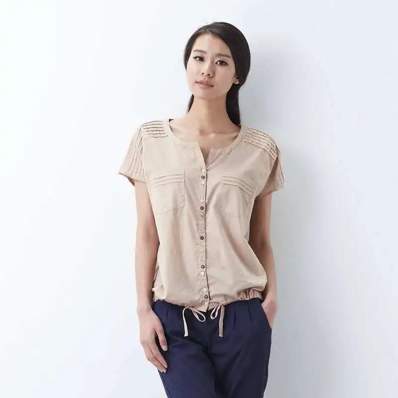 

Summer 2020 short sleeve t shirt Women Top Garment Red