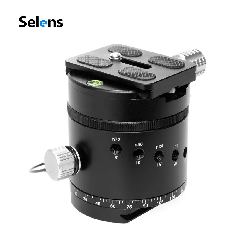

Selens PH-25 HDR Panoramic Ball Head W/ Indexing Rotator + 1/4" Camera Screw