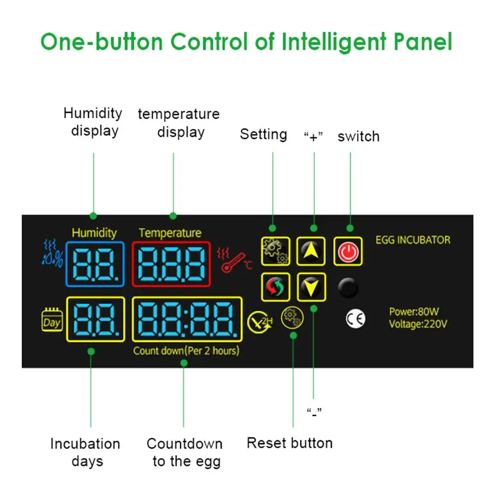 Набор контроллеров для инкубатора мини яиц птицы инкубатор запасные части набор