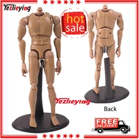 in store 16 sca action figure accessory muscle man soldier v8 joint movement male nude body for 12 inch doll men head sculpture