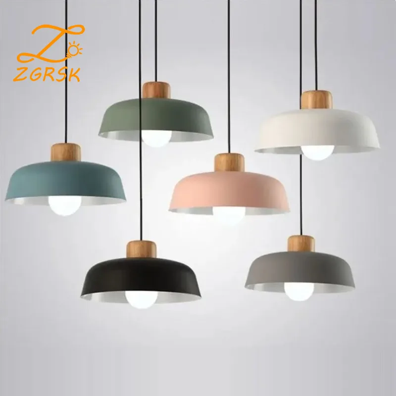 

Nordic Lamps Modern Living Room Dining Room Lamp Dining Table Simple Personality Creative Bar Bedroom Single Head Macarone