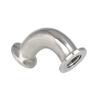 kf25nw25 90 degree elbow flanges adapter vacuum bend pipe vacuum flange fitting tube elbow joint stainless steel 304