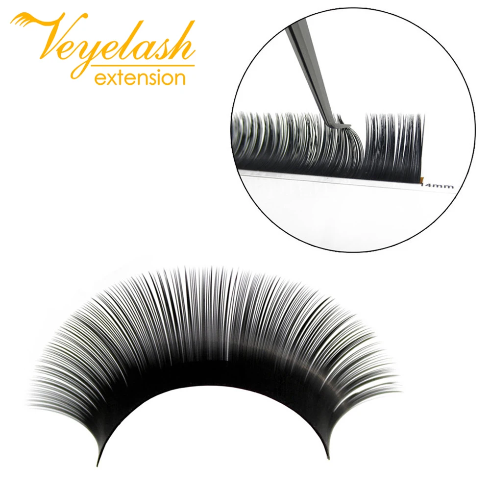 Viplash Easy Fan Volume Lashes Blooming Individual Eyelash Extension Faux Mink Eyelashes Thick Natural and soft False | Красота и