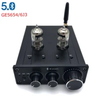 bluetooth 5 0 pre amplifier 6j3 6k4 ge5654 tube hifi preamp power amplifiers loseless decoding with remote control