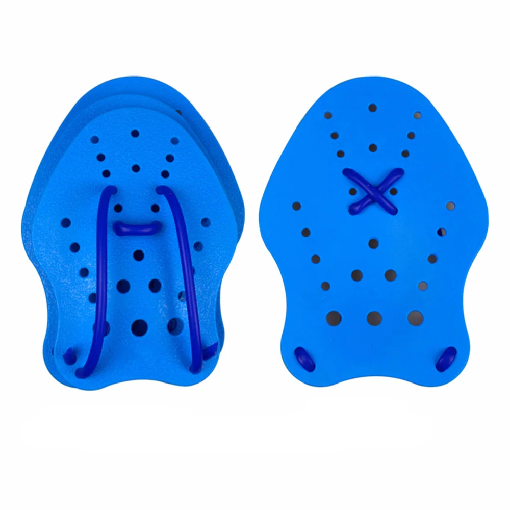 

1 Pair Swimming Webbed Aquatic Fit Traning Paddles Diving Hand Web Size