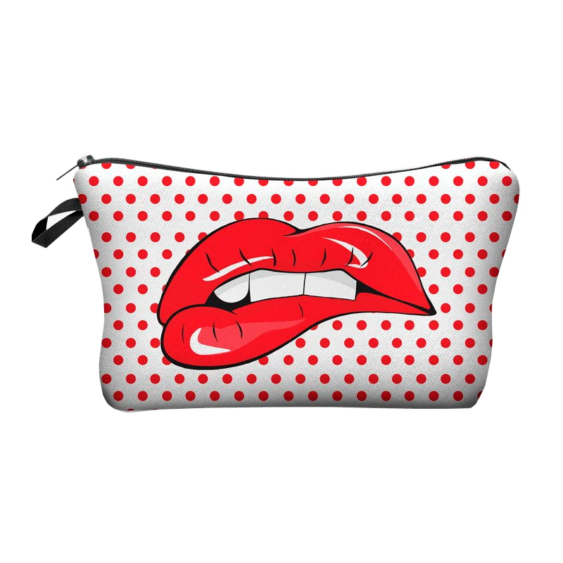 

Jom Tokoy Makeup Bag With Printing Pattern Cute Organizer Bag Pouchs For Travel Bags Pouch Women's Cosmetic Bag