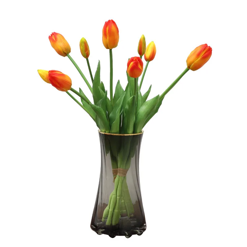 Целая куча моделирование тюльпаны 5 декоративный цветок домашний декор бонсай