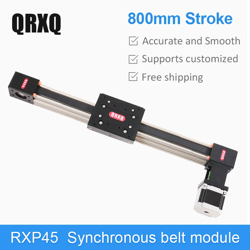 Синхронный ремень линейный скользящий стол рельсовый шаговый двигатель