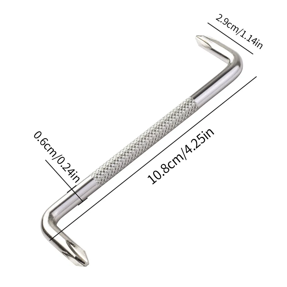 

Z Type Offset Phillips Slotted Screwdriver Magnetic Tip Screw Driver Spanner Double Head Turning Screwdrivers Car Repair Tool