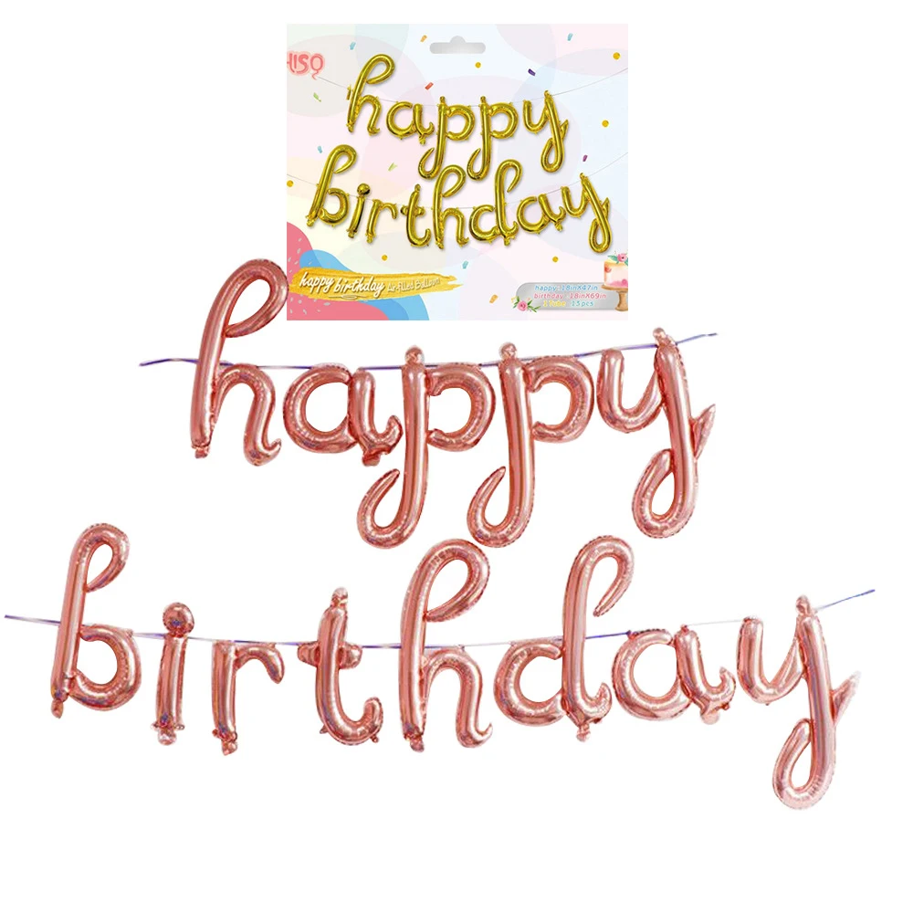 18-дюймовые буквы детское украшение для вечеринки в честь Дня Рождения | Дом и сад