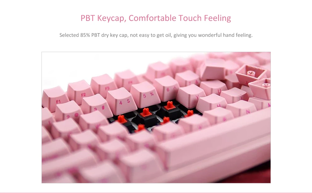 AKKO 3084 Механическая игровая клавиатура Cherry MX Switch Compact 84 клавиши 85% PBT type-C USB порт легко брать