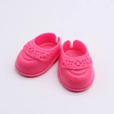One Pair Shoes 16 см белые черные волосы принцесса куклы Обнаженная кукла с головой шаровой шарнир подвижные мини прекрасные игрушки для девочек подарок - Цвет: One Pair Shoes