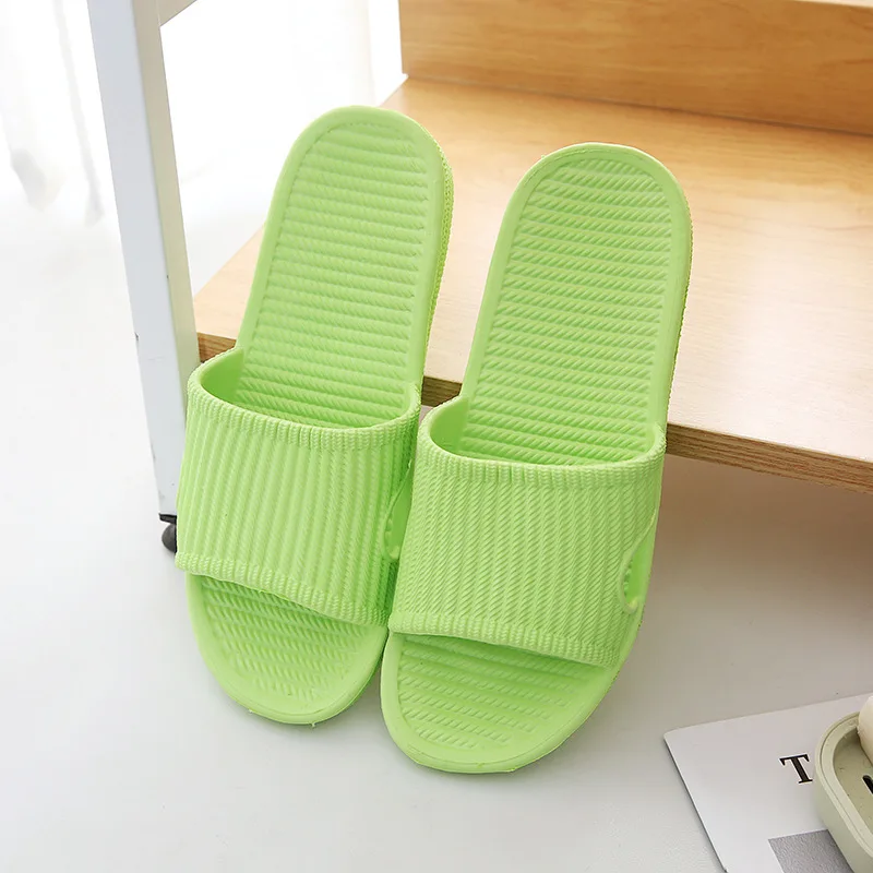 Тапочки летние для мужчин и женщин пар домашние EVA простая модель 5 юаней слова drag