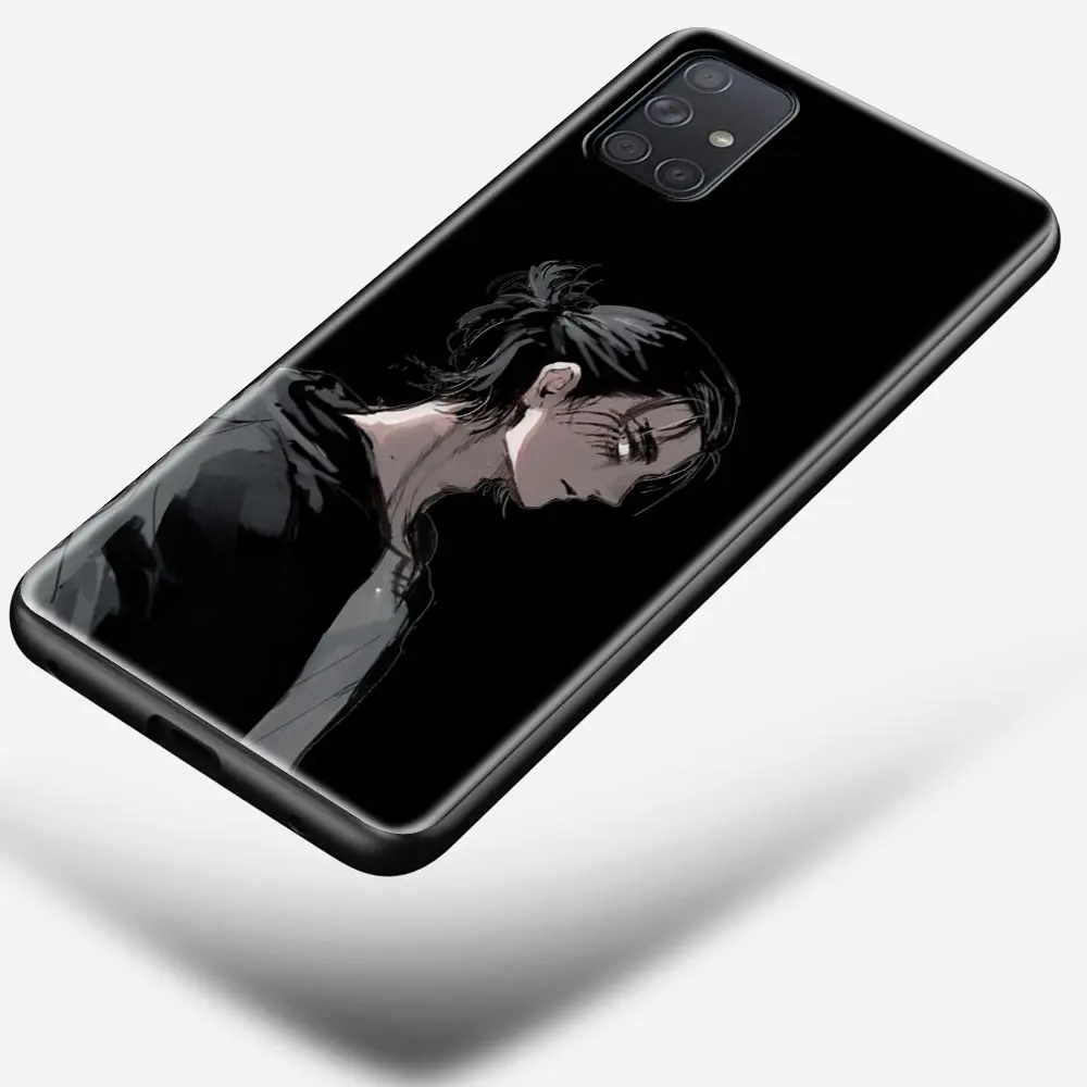 

Eren Jaeger Silicone Case for Samsung Galaxy M21 M30S M31 M31S M51 A7 A9 2018 Phone Accessories Cover Coque Shell