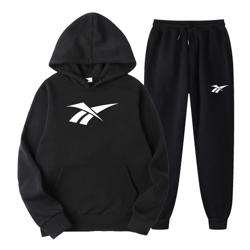 

2021 Winter Brand Tracksuits Men's Sets Long Sleeve Pullover + Jogging Trousers 2pcs Sets Fitness Running Suits Sportswer Male