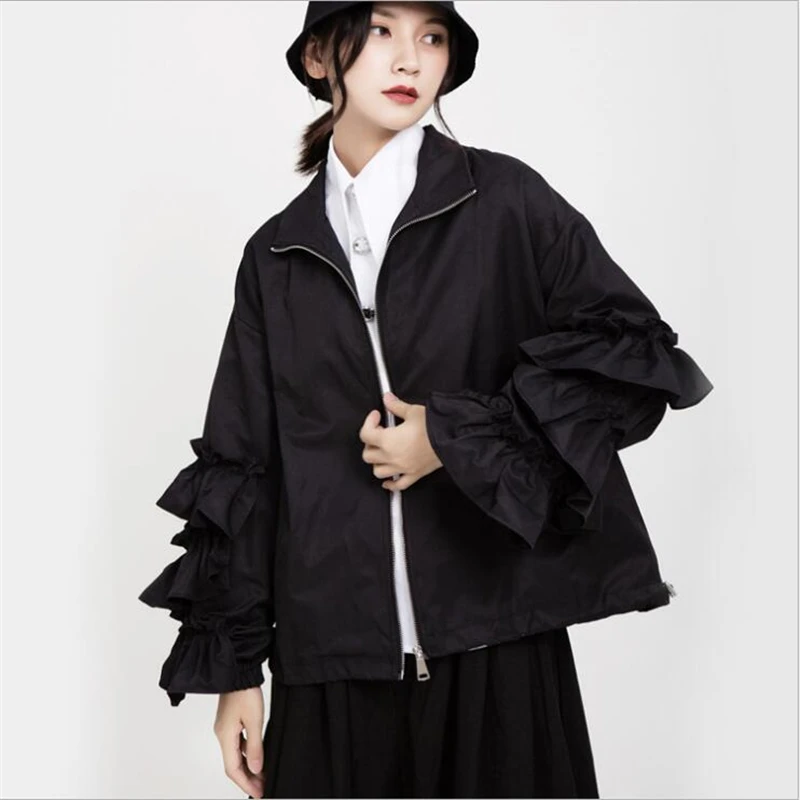 Новая модная женская куртка на весну 2020 популярное ветрозащитное теплое пальто с