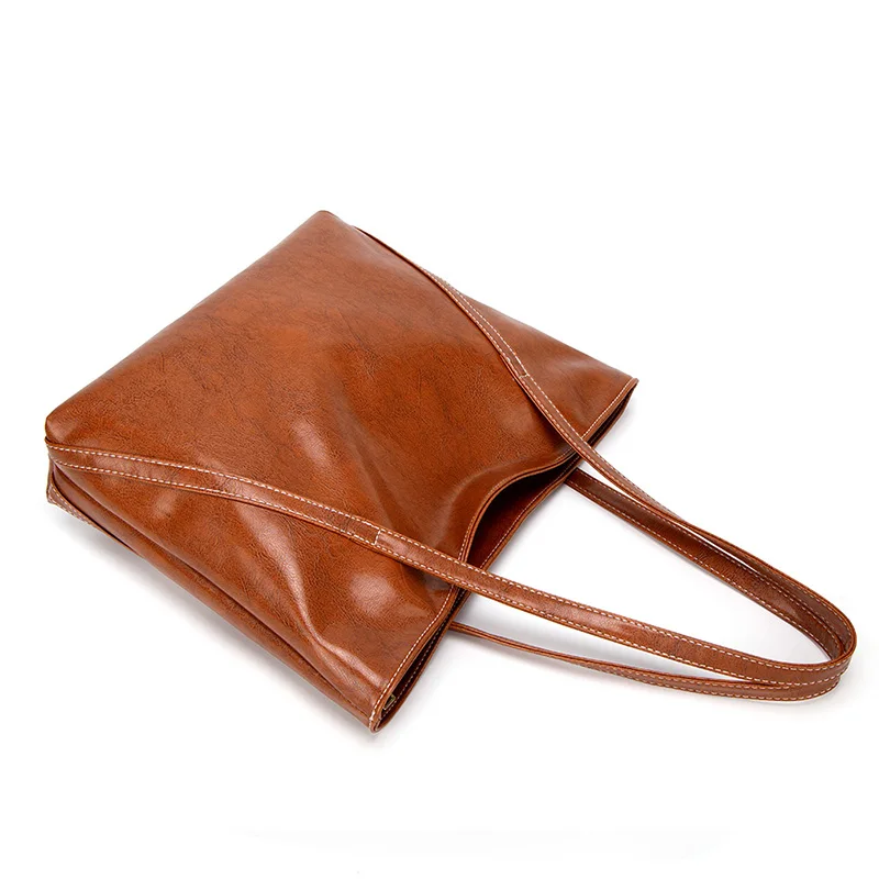 Hiqgh качественная сумка из искусственной кожи с маслом сумочка женская черная