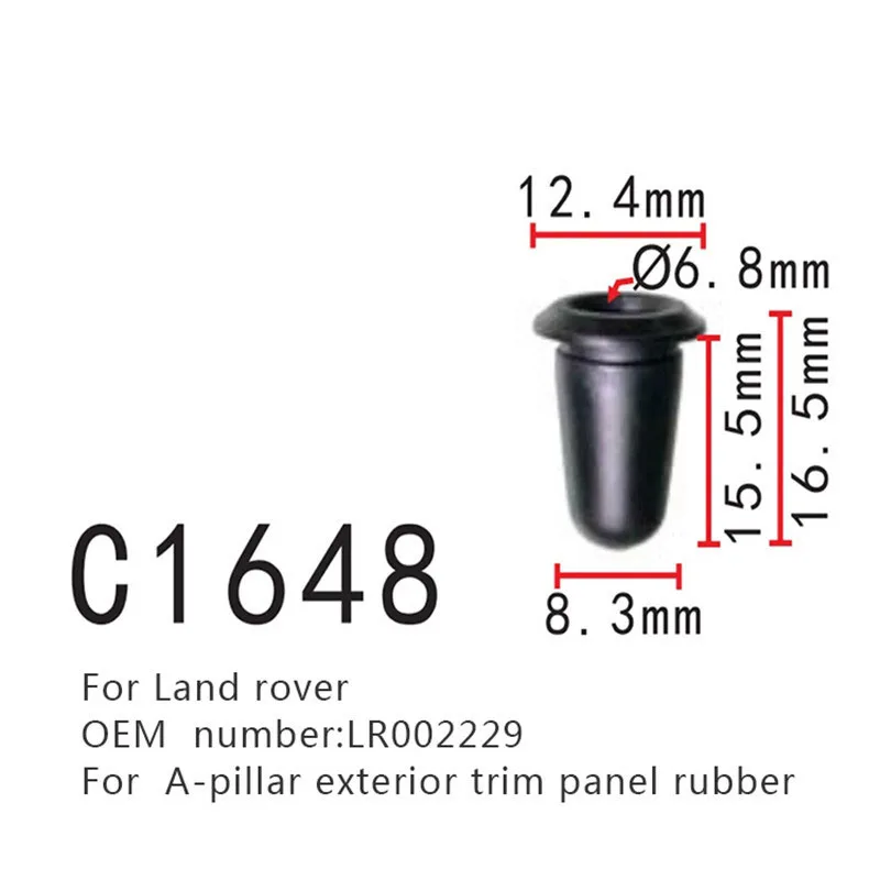 

Пластиковая втулка LR002229 для отделки и литья столбов Land Rover C1648