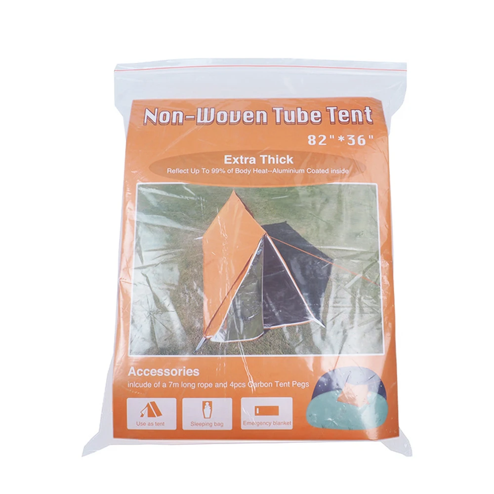 Палатка для выживания на открытом воздухе складное одеяло сна укрытие защиты от