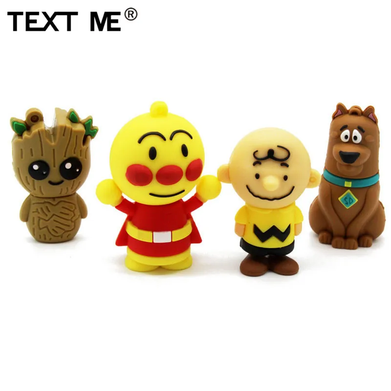 TEXT ME, стиль, милая дерево, демон, собака, клоун, usb флеш-накопитель, usb 2,0, 4 ГБ, 8 ГБ, 16 ГБ, 32 ГБ, 64 ГБ, флешка, подарок