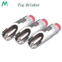 5pcs automatic pig nipple drinker stainless steel farm water dispenser feeder portable drinking fountain tool livestock supplier