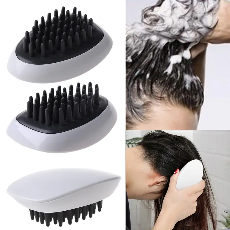 

Hair Scalp Massager Shampoo Brush Wet Dry Manual Head Massager Scrubber U2JD