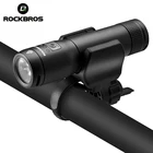 ROCKBROS передняя фара для велосипеда светильник Водонепроницаемый велосипедный светильник 4007008001000 люмен светодиодный USB светодиодный налобный фонарь для велосипеда вспышка светильник luces bicicleta