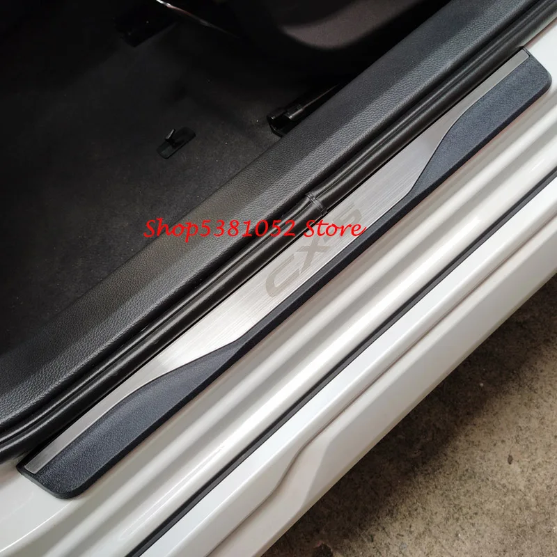 Накладка на пороги для Mazda CX-5 CX5 2015 2017 2018 2019 2020 порог защитная накладка наклейка