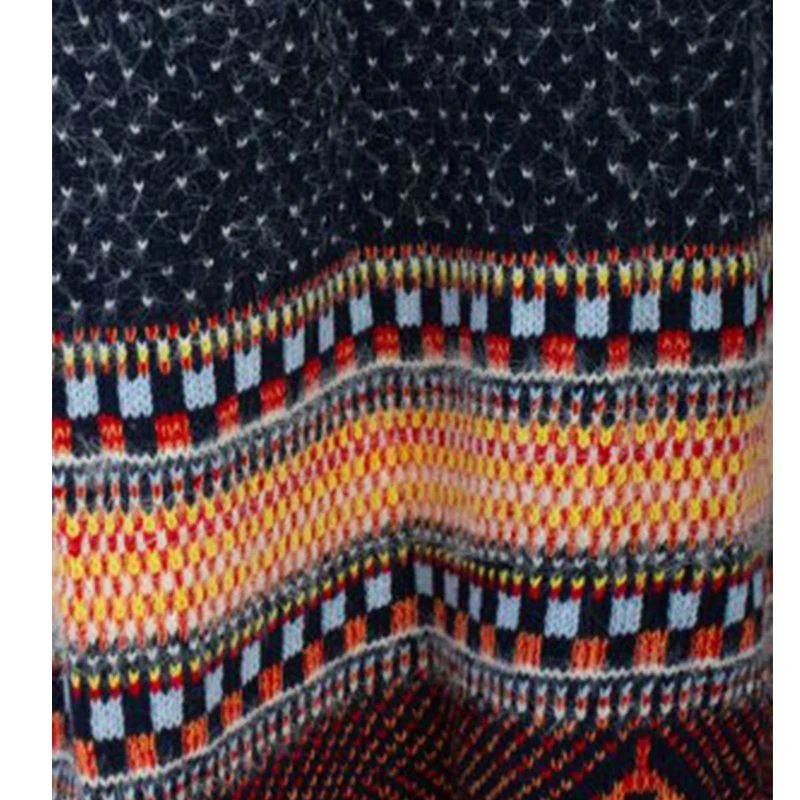 

Chic Autumn Women's Bohemian Knitted Long Cardigan With Tassel Fashion Long Sleeve Sweater Overcoat For Female Cardigan Coats