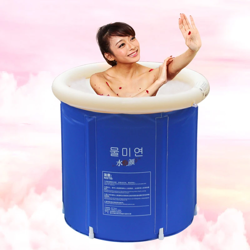 Ванночка ведро сауна портативная пластиковая Ванна для взрослых Складная спа