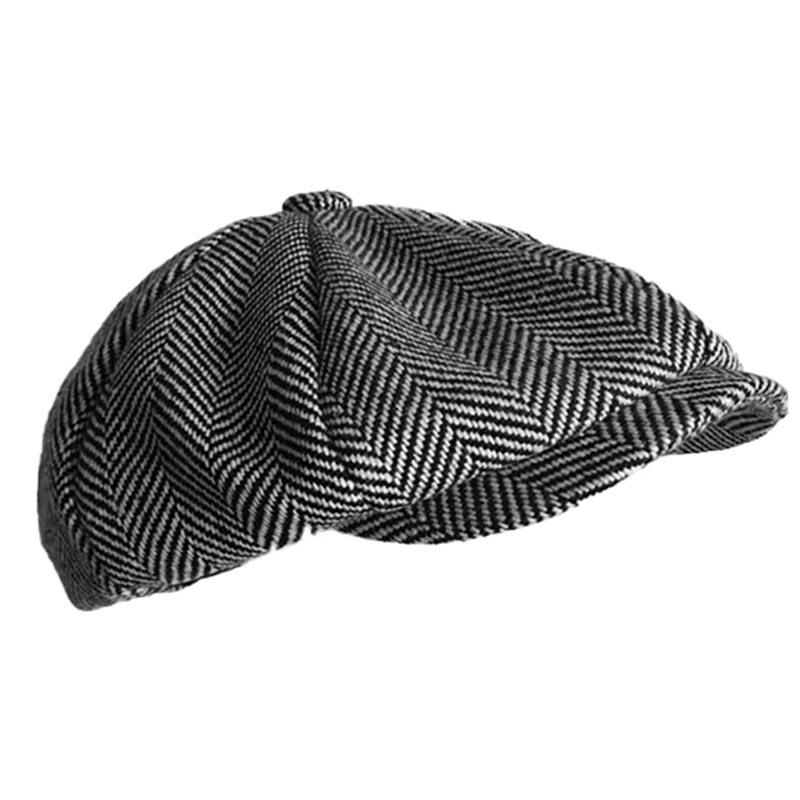 Специальное предложение Для мужчин британский стиль Восьмиугольные шляпы