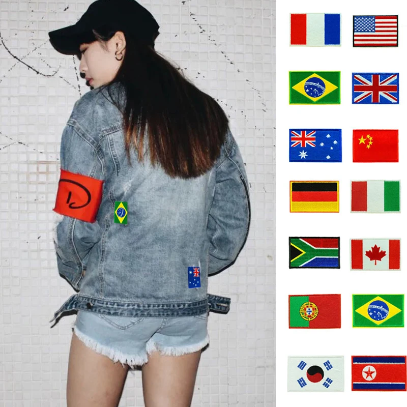 Несколько стилей можно выбрать 9*6 см одежда T shir вышитые наклейки пришить