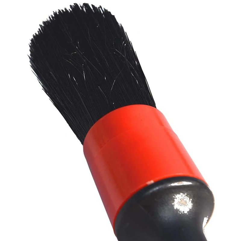 

7Pcs Wheel Tire Brush Detail Washing Brush Set 17 Inch Long Handle Wheel Brush Tire Cleaning Short Brush Releases Kit