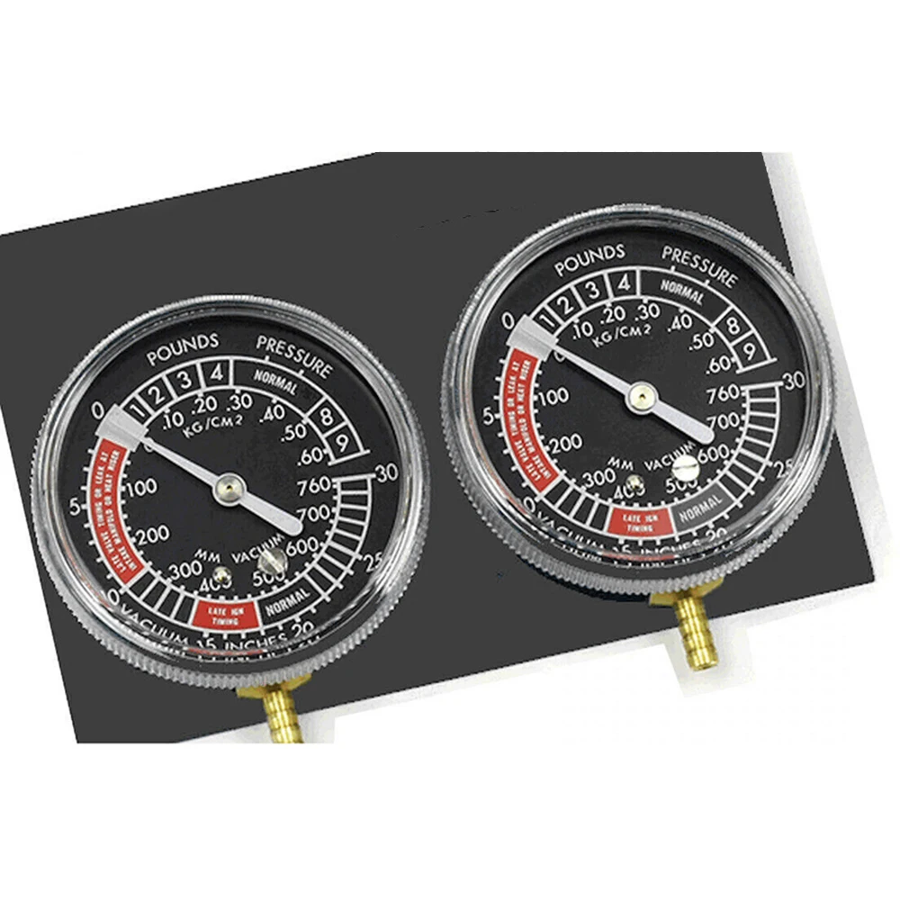 Черный 2/4 цилиндр мотоцикла Carb Карбюратор вакуумный балансировочный манометр со