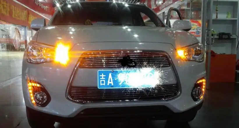 затемнения реле стиль и Водонепроницаемый 12В СИД автомобильное DRL дневные