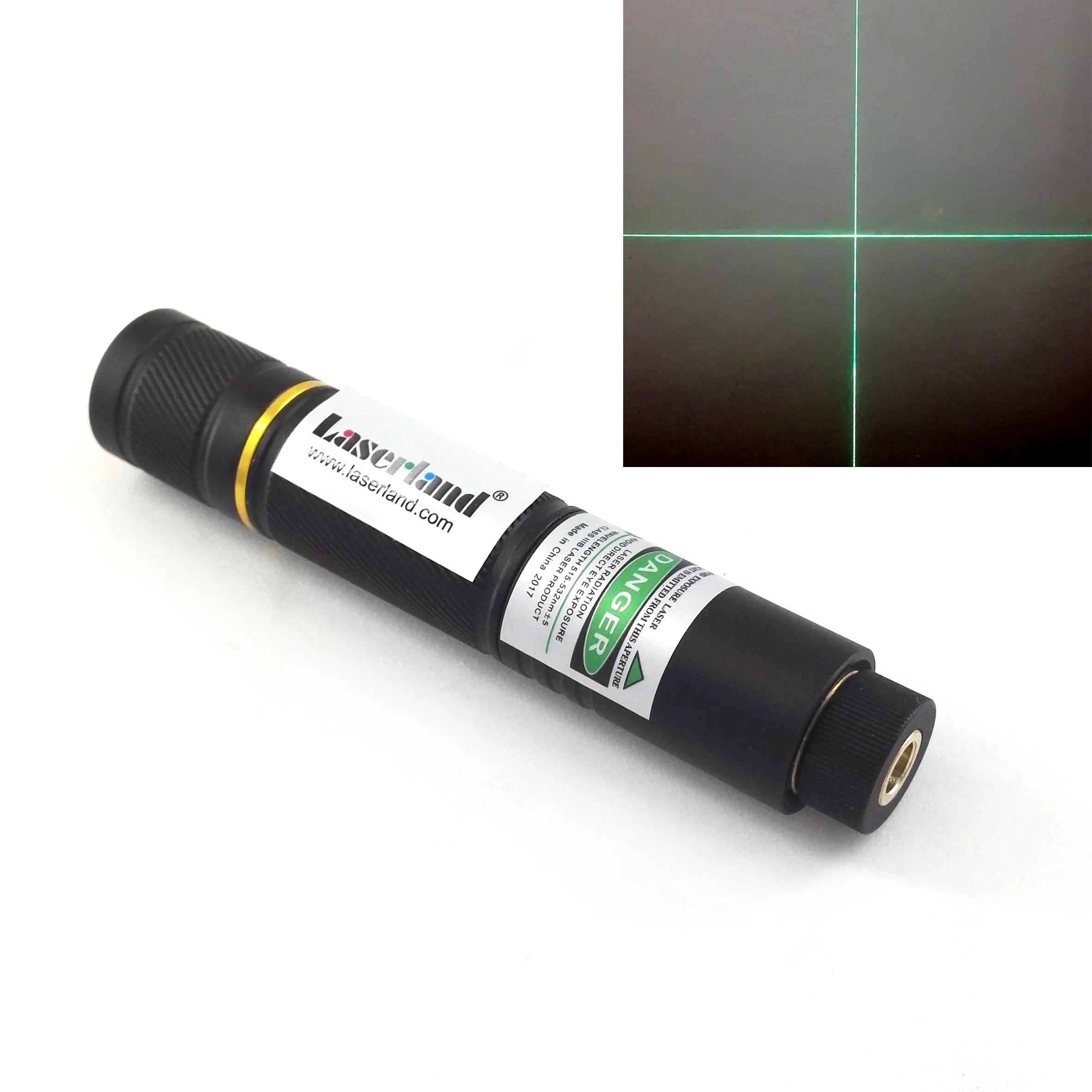 Водонепроницаемый зеленый лазерный диодный модуль локатор 510нм 10 мВт