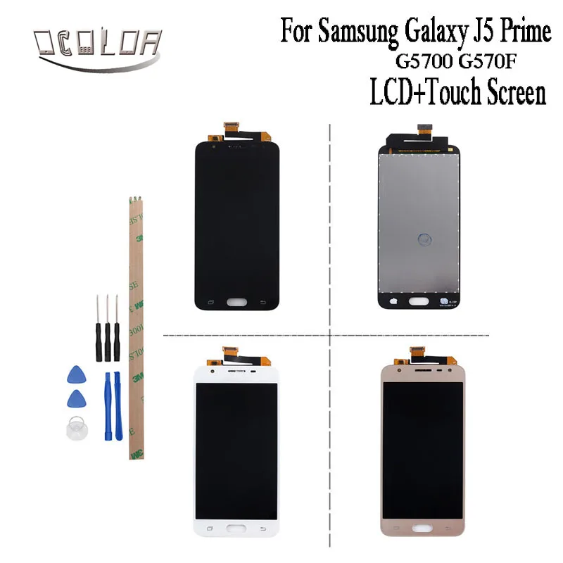 Ocolor для samsung Galaxy J5 Prime G5700 G570F ЖК-дисплей и инструмент ремонта