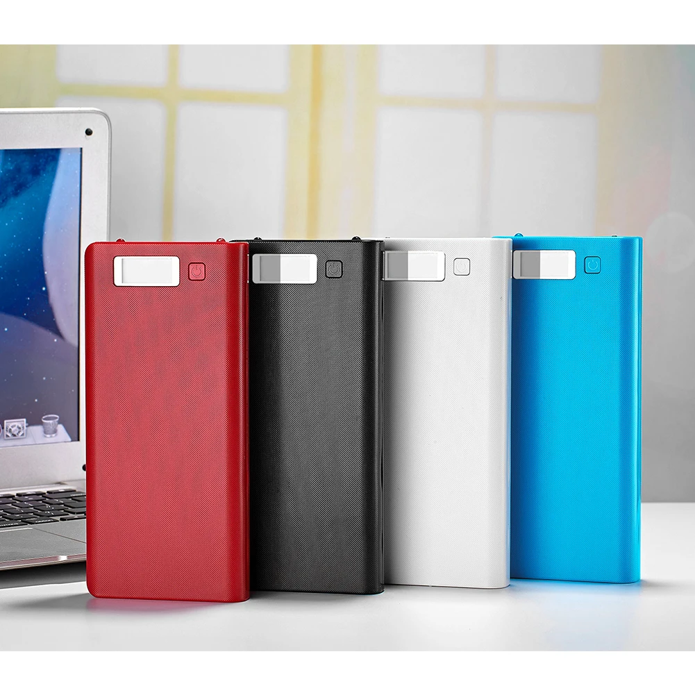 Двойной USB 8*18650 Power Bank Тип предусмотренной батареи C контейнер под элемент питания